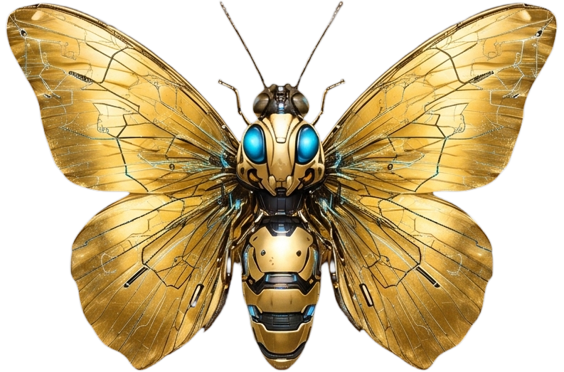 Mariposa del Camino Oro de Semana T